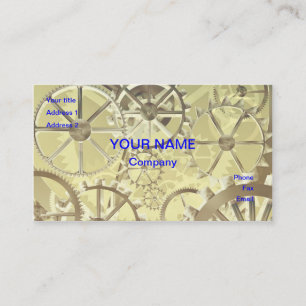 Carte De Visite Roues de dent