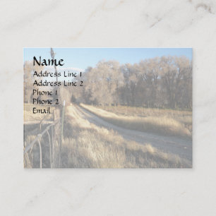 Carte De Visite Route au royaume moyen