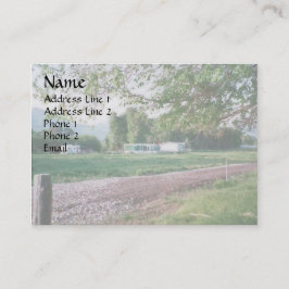 Carte De Visite Route aux maisons de ranch