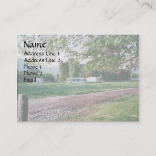 Carte De Visite Route aux maisons de ranch