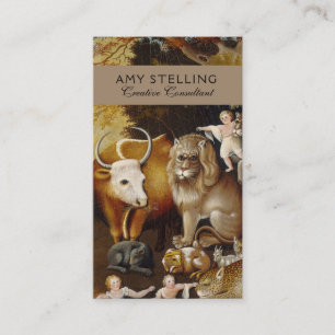 Carte De Visite Royaume pacifique Biche animal classique