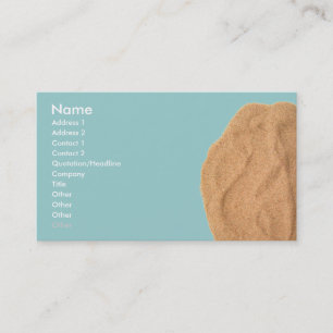 Carte De Visite Sable