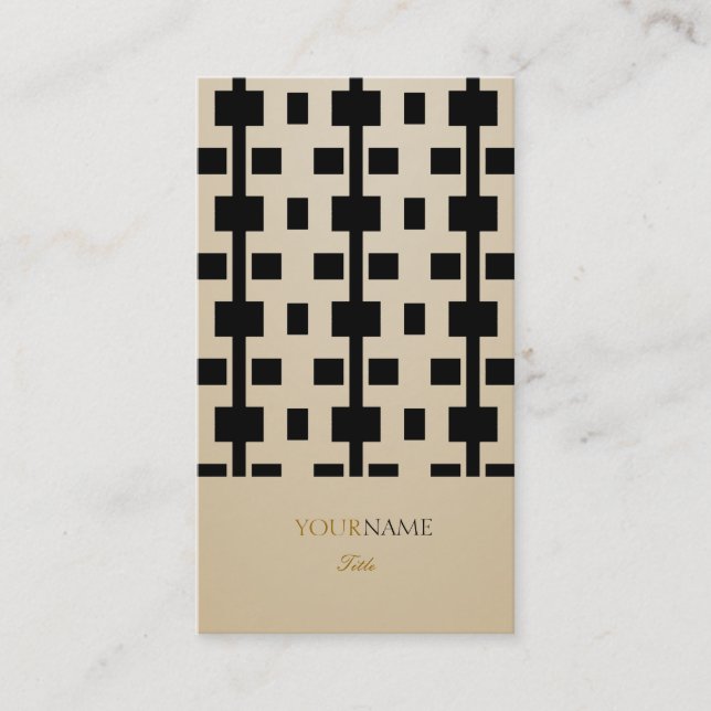 Carte De Visite Sable urbain (Devant)