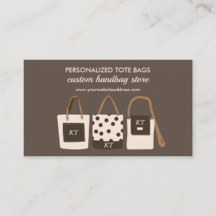 Carte De Visite Sacs Accessoires de mode Brown Designer