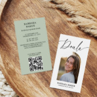 Sage Code QR Photo Doula Post-partum Sage-Femme