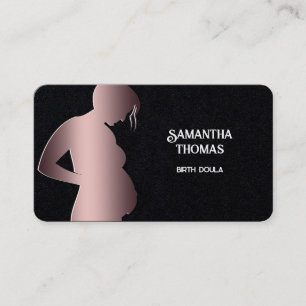 Carte De Visite Sage-femme Doula Lactation Premium