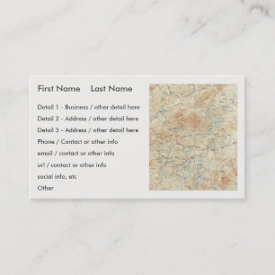 Carte De Visite Saint Regis Canoe Area Détails dans les Adirondack