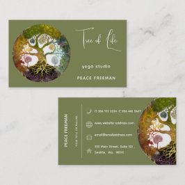 Carte De Visite Saisons | Arbre de Vie