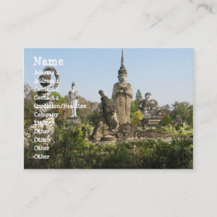 Carte De Visite Sala Keo Kou, Nong Khai, Thaïlande