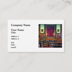 Carte De Visite Salle d'audience