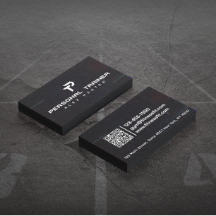Carte De Visite Salle de fitness de l'entraîneur personnel Personn