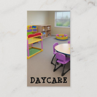 Carte De Visite Salle de jeux pour enfants