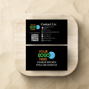 Carte De Visite Salon de beauté Lash Maquillage cheveux QR Code mo