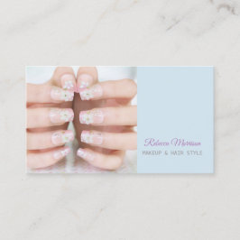 Carte De Visite salon de beauté manucure