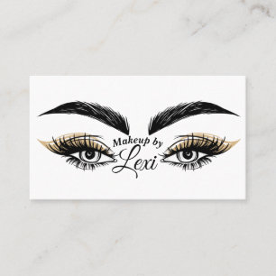 Carte De Visite Salon de beauté Pretty Eyes Maquillage Cils