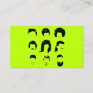 Carte De Visite Salon de coiffure - Différents coiffeurs