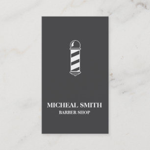 Carte De Visite Salon de coiffure minimaliste simple