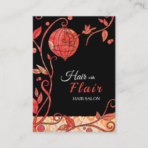 Carte De Visite Salon de coiffure pour Inséparables