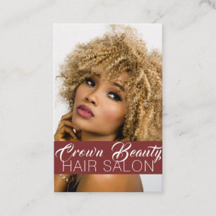 Carte De Visite Salon de coiffure Spa Beauté