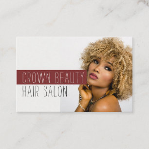 Carte De Visite Salon de coiffure Spa Beauté
