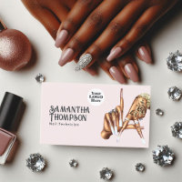 Salon de Manucure Rose Gold et Blush Los Angeles