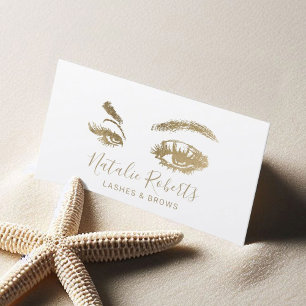 Carte De Visite Salon de maquillage Eyelash
