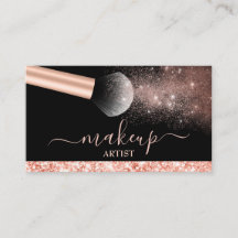 Salon de Parties scintillant d'or Rose maquillage