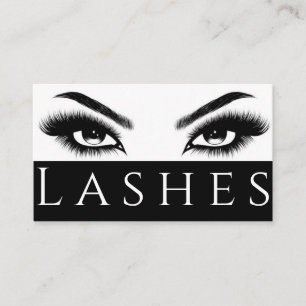 Carte De Visite Salon des extensions Lash Brows & Lashes