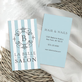 Carte De Visite Salon des Grandes Bleues Françaises