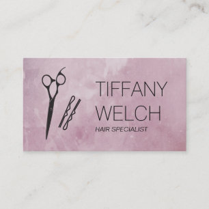 Carte De Visite Salon Grunge Design