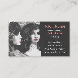 Carte De Visite Salon/mode/cartes de visite de boutique