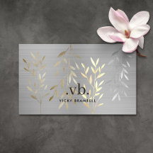 Salon Monogram Feuille Gold & Silver de luxe class