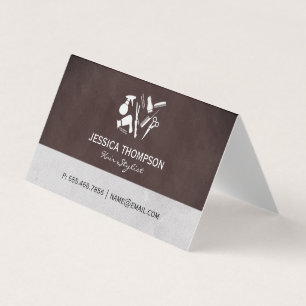 Carte De Visite Salon professionnel coiffeur