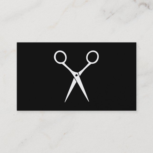 Carte De Visite Salon Shears | Or (Devant)
