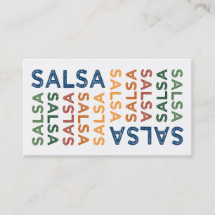 Carte De Visite Salsa Cute
