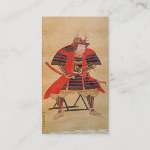 Carte De Visite Samouraï japonais