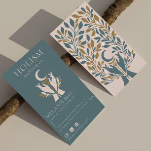 Carte De Visite Santé et bien-être holistique Mains de guérison Cé