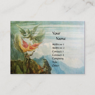 Carte De Visite Saphir bleu GEMSTONE MONOGRAM ANGELS VOL