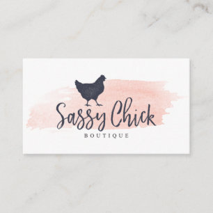 Carte De Visite Sassy Chick
