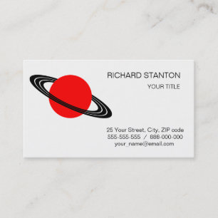 Carte De Visite Saturne