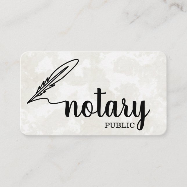 Carte De Visite Scénario noir et public élégant (Devant)