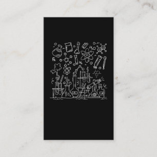 Carte De Visite Sciences de l'équipement de laboratoire en chimie