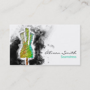 Carte De Visite Seamstress business card
