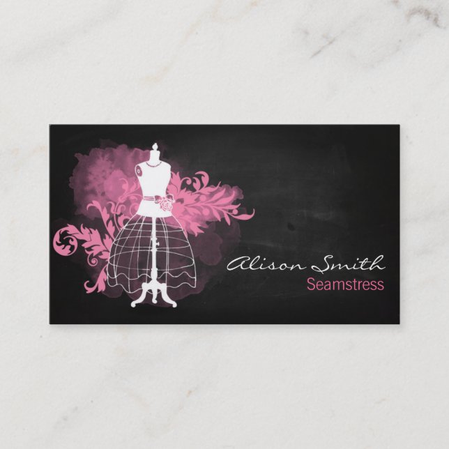 Carte De Visite Seamstress business card (Devant)