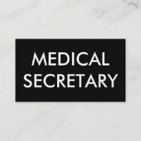 secrétaire médical