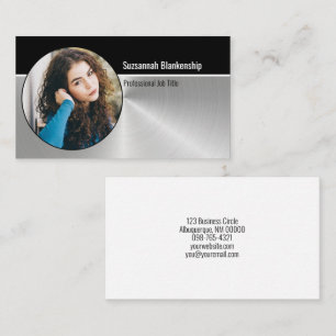 Carte De Visite Sécurité personnelle professionnelle Photo personn