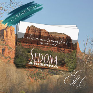 Carte De Visite Sedona AZ code QR