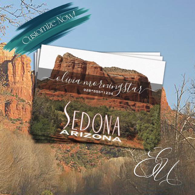 Carte De Visite Sedona AZ code QR (Créateur téléchargé)
