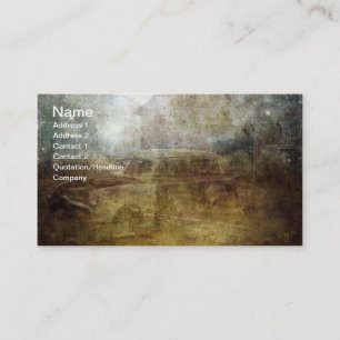 Carte De Visite S'Éloigner Voiture abandonnée