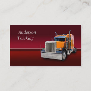 Carte de visite semi-camion